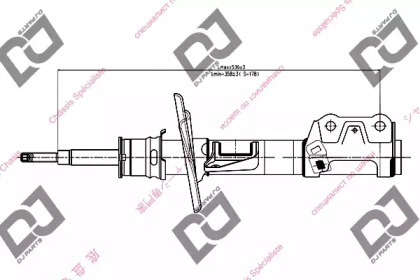 Амортизатор DJ PARTS DS1302GS